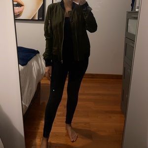 Zara light wear bomber